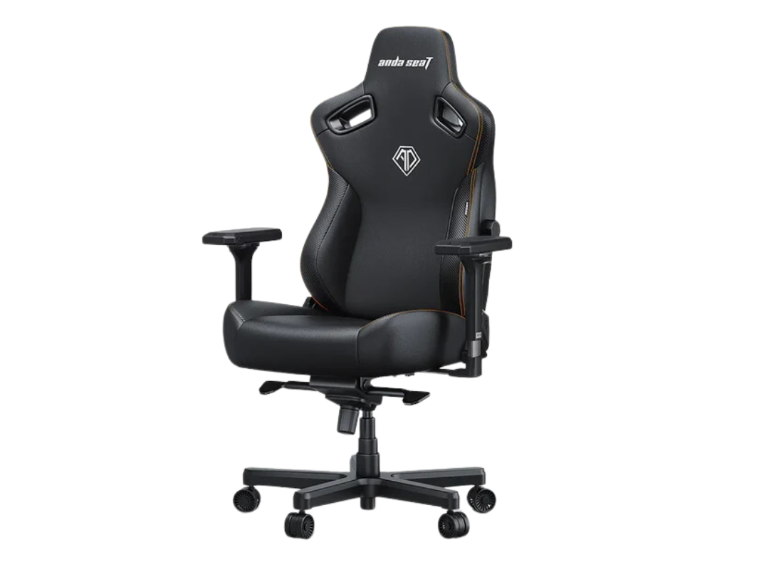 كرسي ألعاب AndaSeat Kaiser 3 Series Premium - جلد، مساند ذراع قابلة للتعديل 4D، عجلات مطاطية من البولي يوريثين، 90°-160° إمالة، كرسي مريح للألعاب والاستخدام المكتبي - كبير، أسود كرسي ألعاب AndaSeat Kaiser 3 Series Premium - جلد، مساند ذراع قابلة للتعديل 4D، عجلات مطاطية من البولي يوريثين، 90°-160° إمالة، كرسي مريح للألعاب والاستخدام المكتبي - كبير، أسود